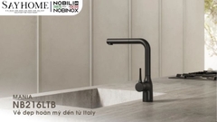 Vòi rửa chén NOBILI MANIA NB216LTB dây rút 1 chế độ - Hàng chính hãng