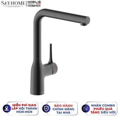 Vòi rửa chén NOBILI MANIA NB216LTB dây rút 1 chế độ - Hàng chính hãng