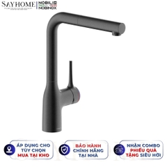 Vòi rửa chén NOBILI MANIA NB216LTB dây rút 1 chế độ - Hàng chính hãng