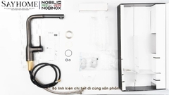 Vòi rửa chén NOBILI MANIA NB216LTB dây rút 1 chế độ - Hàng chính hãng
