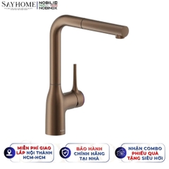 Vòi rửa chén NOBILI MANIA NB217B dây rút - Hàng chính hãng