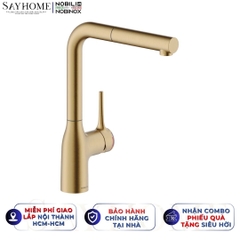 Vòi rửa chén NOBILI MANIA NB218A dây rút 1 chế độ - Hàng chính hãng