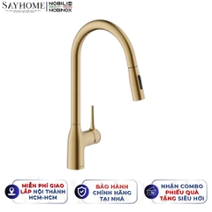 Vòi rửa chén NOBILI MANIA NB307A dây rút 2 chế độ - Hàng chính hãng