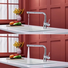 Vòi rửa chén inox NOBINOX JAPA NX996 dây rút tại Thành phố Hồ Chí Minh