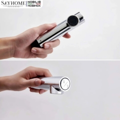 Vòi rửa chén inox NOBINOX JAPA NX996 dây rút tại Thành phố Hồ Chí Minh