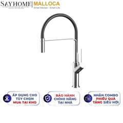 Vòi rửa chén MALLOCA K081C mạ Chrome - Hàng chính hãng