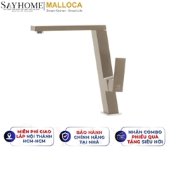 Vòi rửa chén MALLOCA K131BR đồng thau sơn giả đá màu đất - Hàng chính hãng