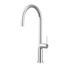 Vòi rửa chén MALLOCA K2202-CR mạ Chrome 2 nguồn nóng, lạnh - Hàng chính hãng
