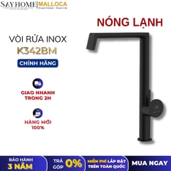 Vòi rửa chén MALLOCA K342BM hai nguồn nóng lạnh - Hàng chính hãng