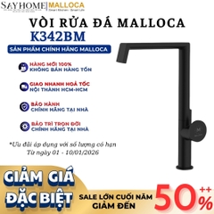 Vòi rửa chén MALLOCA K342BM hai nguồn nóng lạnh - Hàng chính hãng