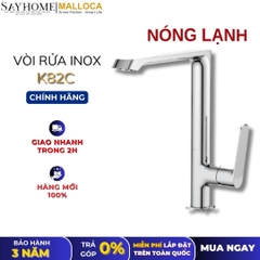 Vòi rửa chén MALLOCA K82C mạ Chrome - Hàng chính hãng