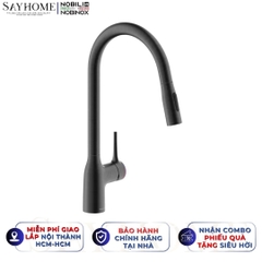 Vòi rửa chén NOBILI MANIA NB308G dây rút 2 chế độ - Hàng chính hãng