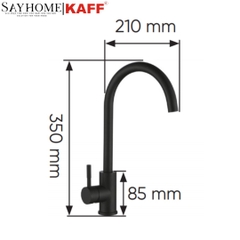 Vòi rửa đá KAFF KF-L9 - Hàng chính hãng