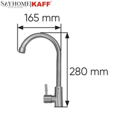 Vòi rửa inox KAFF KF-FC048 - Bảo hành chính hãng 3 năm