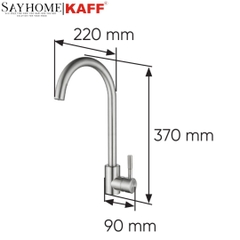Vòi rửa Inox KAFF KF-FC8325 - Bảo hành chính hãng 3 năm