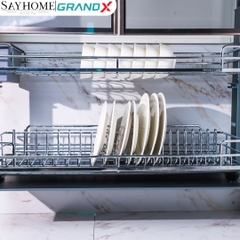 Giá bát nâng hạ Grand X XL.80EM/90EM thông minh Nan Oval - Hàng chính hãng