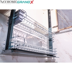 Giá bát nâng hạ Grand X XL.80EM/90EM thông minh Nan Oval - Hàng chính hãng