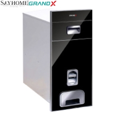 Thùng gạo GrandX XR.G301B/301G/301M mặt kính cường lực - Hàng chính hãng