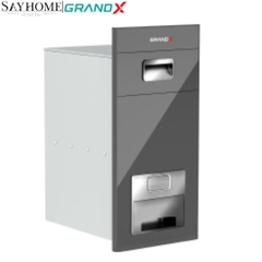 Thùng gạo GrandX XR.G302B/302G/302M mặt kính nút nhấn - Hàng chính hãng