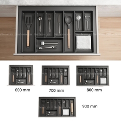 Khay chia thìa nĩa GrandX XT.P600/P700/P800/P900/P001 đa năng nhựa pp cao cấp - Hàng chính hãng