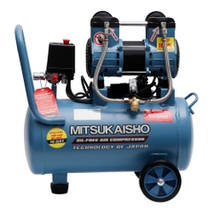 Máy nén khí Mitsukaisho 24-2.0 2.0HP Xanh dương Điện 1 pha (Không dầu,nhanh,dây đồng)