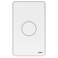 Công tắc cảm ứng nhà thông minh FPT Smart Home Athena chữ nhật màu trắng 1 nút
