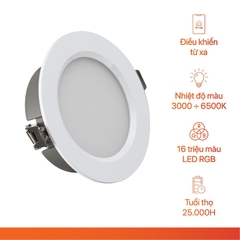 Đèn LED Downlight nhà thông minh FPT tròn cố định 9w