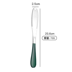 Dao phết bơ, mứt, pho mai, cắt bánh mì chuyên dụng bằng inox 304 chống gỉ mạ màu cực sang chảnh DPB01- Phukientuiloc