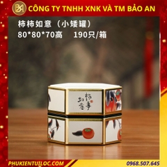 Lon đựng trà lục giác nhiều hoạ tiết - nâng tầm hương vị, trọn vẹn nghệ thuật