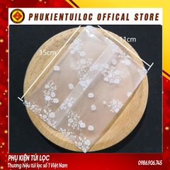 Set 100 túi đựng trà hoa, bánh ( hoa hồng) nhiều kích thước