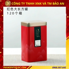 Hộp đựng trà chất liệu thiếc đa dạng màu sắc - Sinh Động