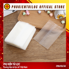 Set 100 Túi đựng trà hoa, bánh kẹo ( trắng mờ) nhiều kích thước