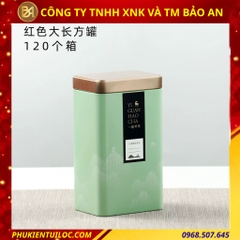 Hộp đựng trà chất liệu thiếc đa dạng màu sắc - Sinh Động