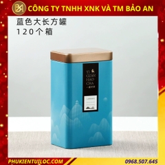 Hộp đựng trà chất liệu thiếc đa dạng màu sắc - Sinh Động