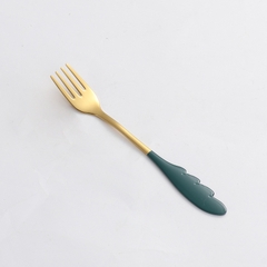 Thìa inox 304 pha trà dụng cụ pha cà phê muỗng cafe inox mạ vàng thiết kế hiện đại sáng trọng- Phukientuiloc.com