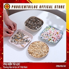 Đĩa Nhựa Lúa Mạch T1 Mới Về Đựng Hoa Quả, Trái Cây, Đồ Ăn An Toàn Và Tiện Lợi - Phukientuiloc.com