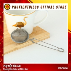 Kẹp Lọc Trà Inox - Thép không gỉ - Dụng Cụ Lọc Inox, Có Tay Cầm-LINOX4- Phukientuiloc