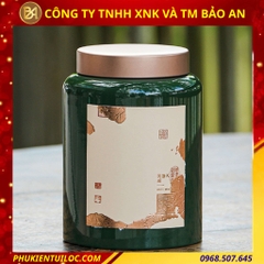 Hộp thiếc đựng trà cao cấp – may mắn, tài lộc, sang trọng