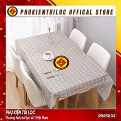 Khăn Trải Bàn Ô VUÔNG CARO Hàn Quốc, Thảm Picnic Vải Peva, Phông Nền Chụp Ảnh Vintage Trang Trí Bàn Học- Phukientuiloc.c