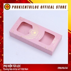 Hộp đựng thìa dĩa quà tặng màu xanh