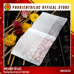 Combo 100 Túi lọc trà, cà phê bằng Giấy Gấp Miệng, nhiều kích thước- Phukientuiloc