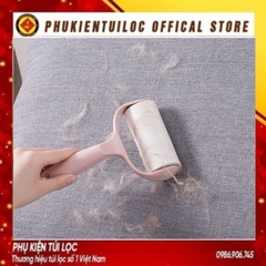 Cây Lăn Dính Bụi Bẩn K8 KIỂU NGANG - Con Lăn Làm Sạch Quần Áo, Sofa, Dính Lông Chó Mèo, Sợi Chỉ Vụn- Phukientuiloc.com