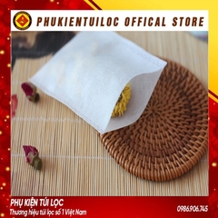 ( Sỉ) 100 Túi lọc trà không dây hàn nhiệt nhiều kích thước- Phukientuiloc