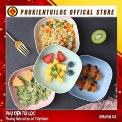 Đĩa Nhựa Lúa Mạch T1 Mới Về Đựng Hoa Quả, Trái Cây, Đồ Ăn An Toàn Và Tiện Lợi - Phukientuiloc.com