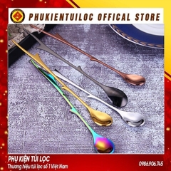 Thìa 3D inox 304 cao cấp thìa pha trà, cà phê, mật ong, tổ yến, quà tặng đẹp lung linh, lấp lánh- Phukientuiloc.com