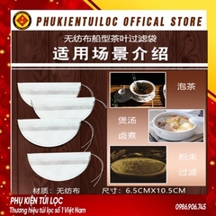 Túi lọc hình thuyền