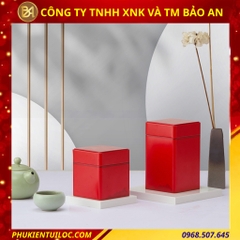 Mẫu hộp đựng trà hoạ tiết Núi Non đa dạng 3 màu sắc
