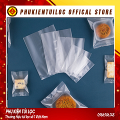 Set 100 Túi đựng trà hoa, bánh kẹo ( trắng mờ) nhiều kích thước