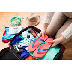 TÚI KHÓA ZIP Lụa Mờ Trắng Có Khóa Kéo - Túi Zipper