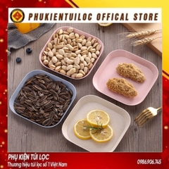 Đĩa Nhựa Lúa Mạch T1 Mới Về Đựng Hoa Quả, Trái Cây, Đồ Ăn An Toàn Và Tiện Lợi - Phukientuiloc.com